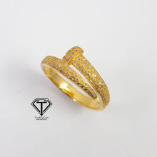 Load image into Gallery viewer, Pave Diamond Unique Style Ring, Beautiful Rosecut Diamond Ring, Pave Diamond Jewelry
