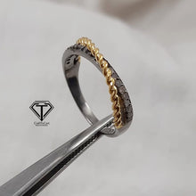 Load image into Gallery viewer, Pave Diamond Unique Style Ring, Beautiful Rosecut Diamond Ring, Pave Diamond Jewelry
