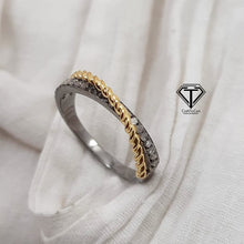 Load image into Gallery viewer, Pave Diamond Unique Style Ring, Beautiful Rosecut Diamond Ring, Pave Diamond Jewelry
